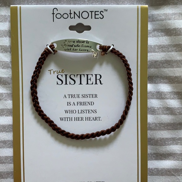 footnotes | Jewelry | Sister Bracelet 